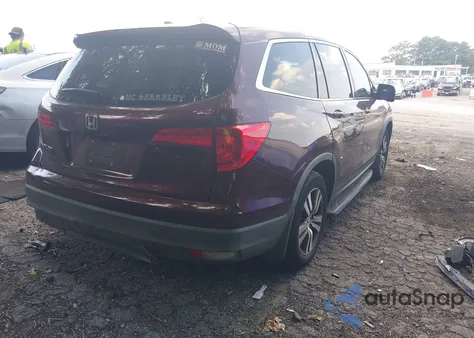 2017 Honda Pilot Exl z USA, uszkodzony, nr VIN 5FNYF5H55HB037296